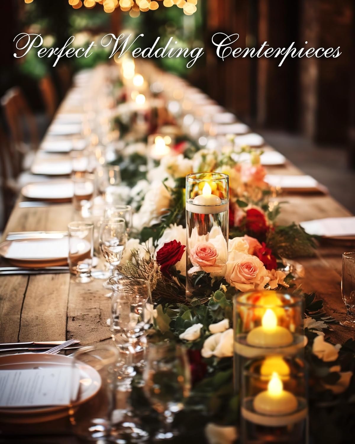 Homemory 72 Pack Waterproof Flameless Floating Tealights, Battery Flickering LED Tea Lights Candles - Wedding, Party, Centerpiece, Pool & SPA (Warm White)