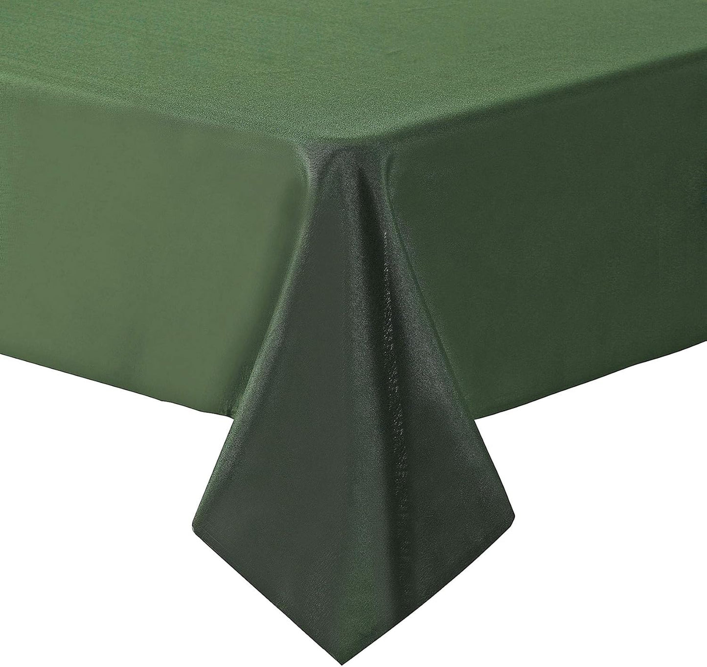 Cupuamon Square Tablecloth 70x70 inch Washable Polyester Fabric Table Cloth for Wedding Party Dining Banquet Decoration（70x70,Willow）