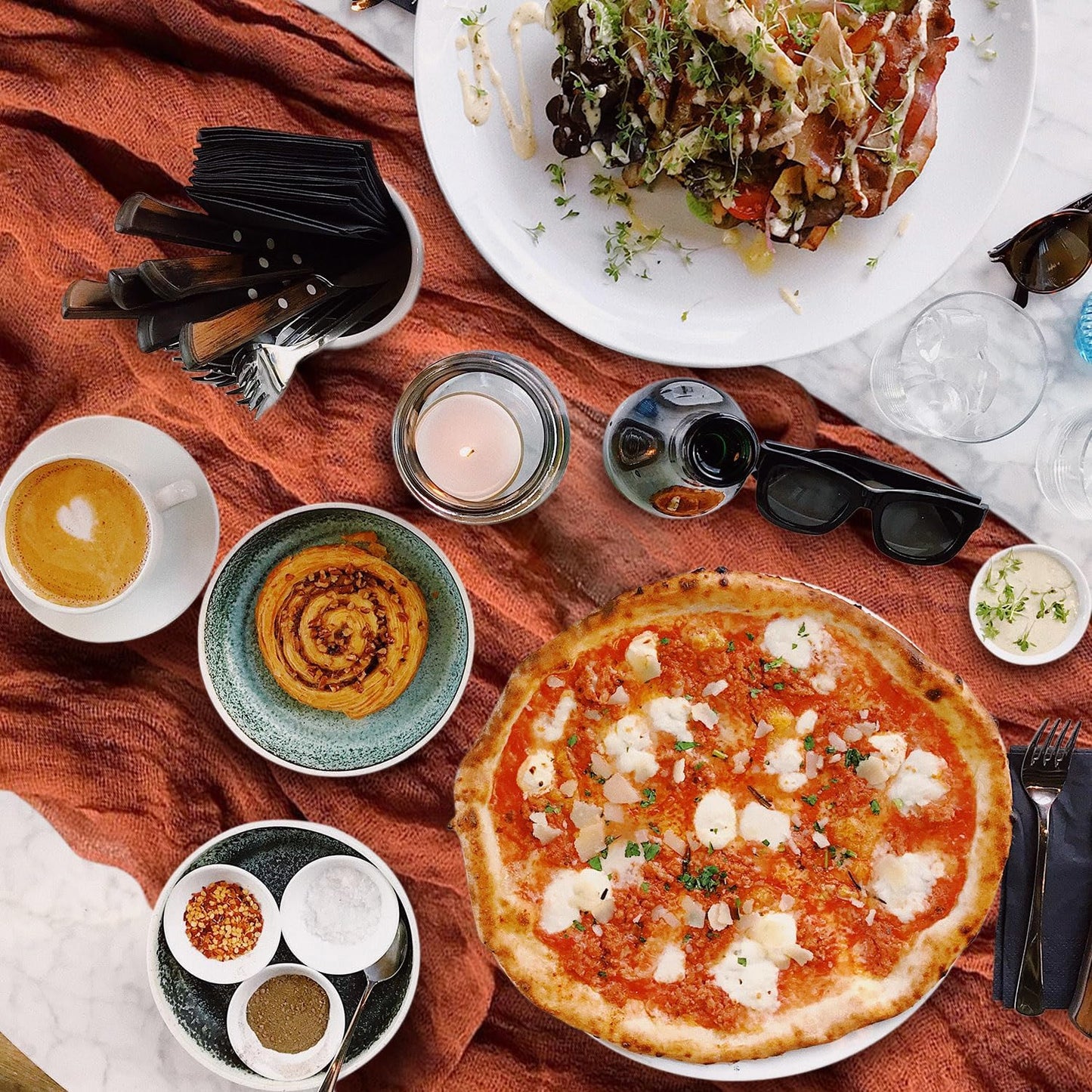 2 Pack Cheesecloth Table Runner 10Ft Christmas Gauze Boho Table Runners for Wedding Decor Bridal Shower Decorations(35" x 120")