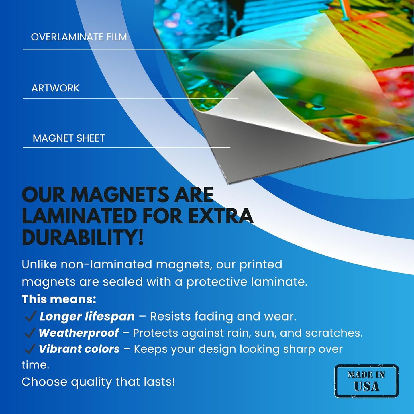 2 Pack (18in x 24in) Custom Car Magnets for Business - Personalized Magnetic Signs for Vehicles and Fridge. Custom Magnetic Signs for Cars, and Magnetic Solutions for Business Promotion.