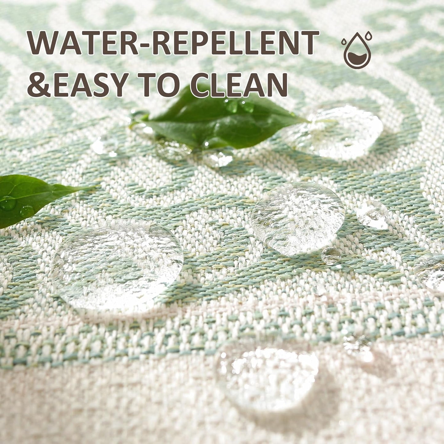 Placemats Set of 4,Waterproof Placemat with Tassel Fringe,Boho Placemats for Coffee Table Western Restaurant