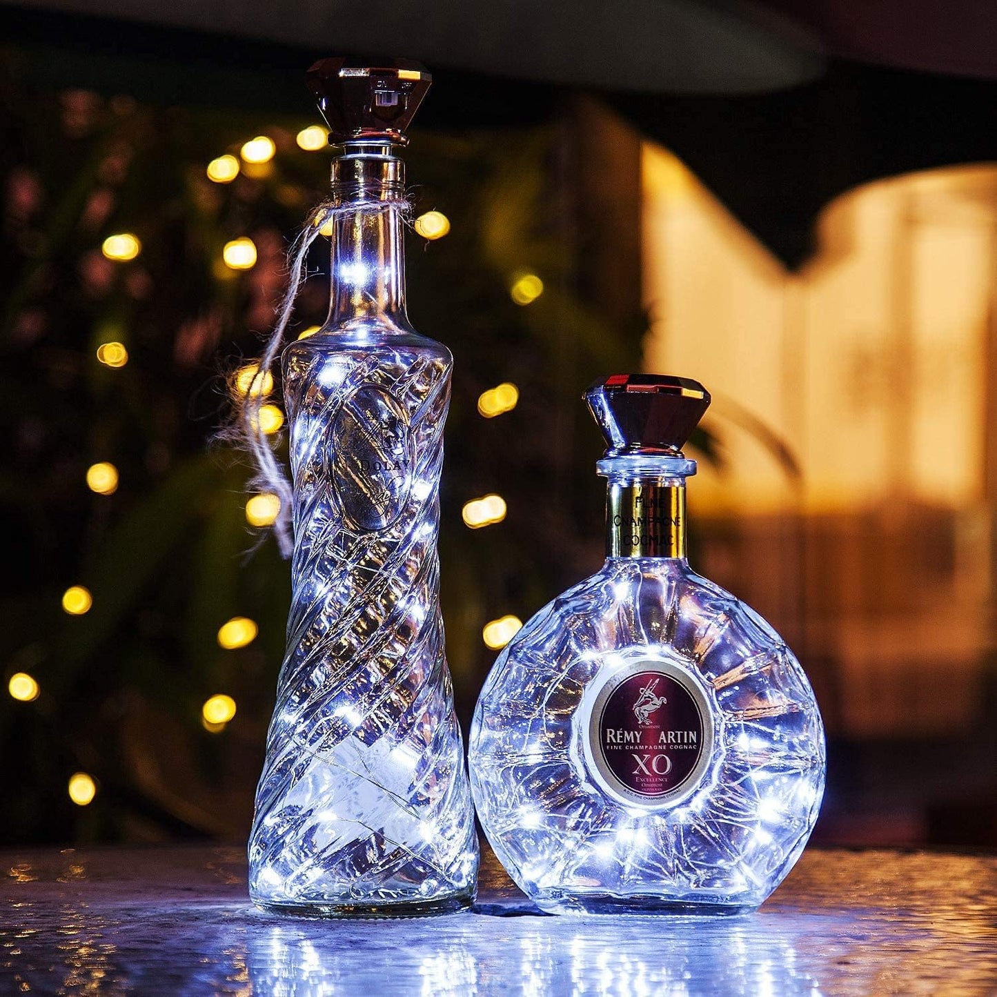 Upgraded 12 Pack Diamond Solar Wine Bottle Lights, 20 LEDs Waterproof Copper Light, Bottle Light Fairy Cork String Lights for Yard Patio Decor, DIY Birthday Gift for Mom Grandma Friend(Cool White)