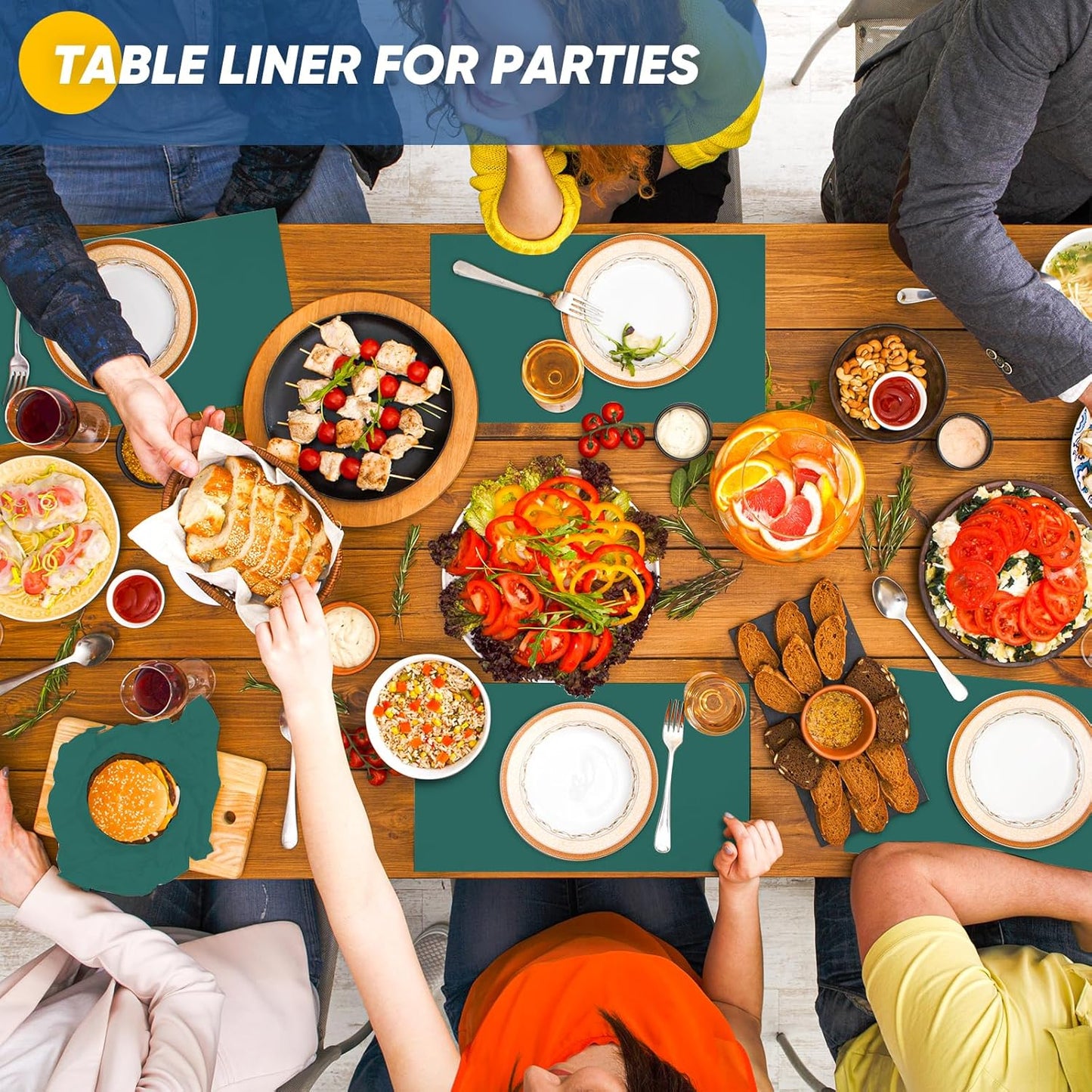 Green Wrapping Paper, 15"x450" Dark Green Kraft Paper Roll Bulletin Board Construction Art Craft Poster Decorative Paper Roll, Arts and Crafts, Christmas Birthday Bouquet Flower Gift Wrap