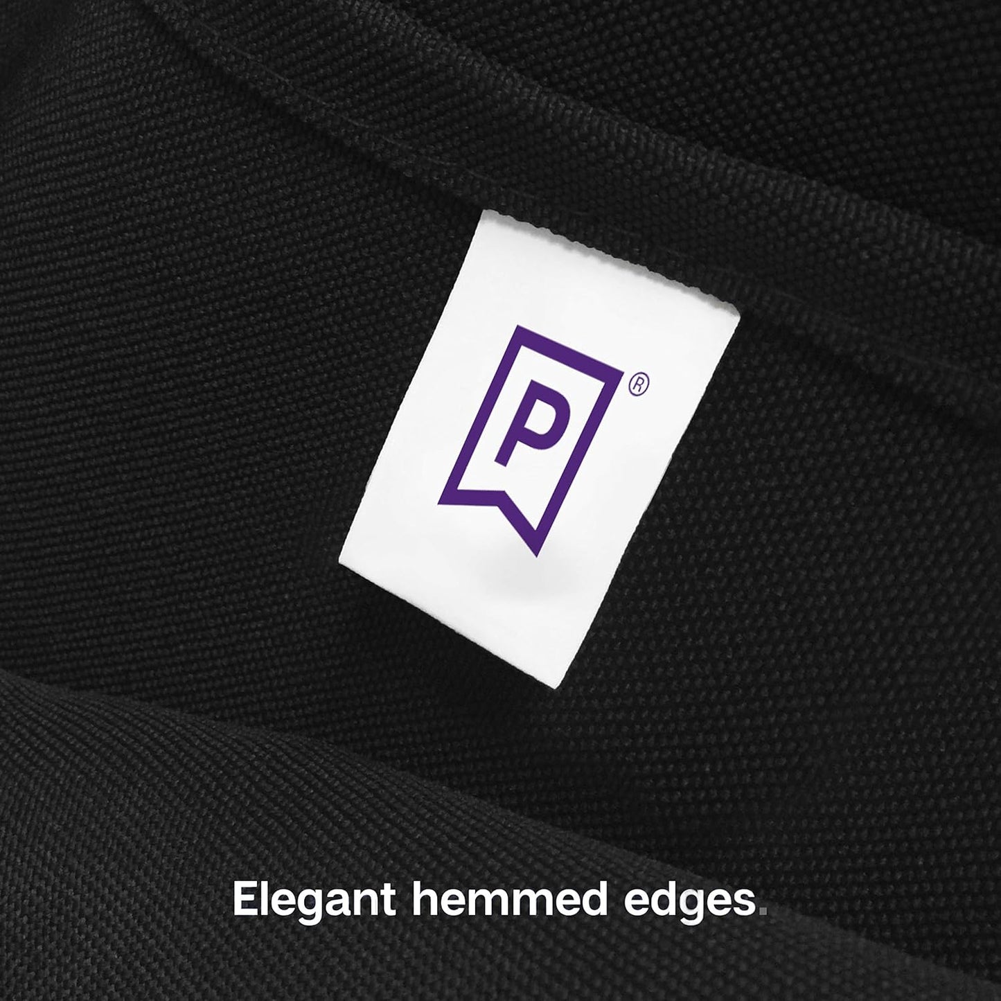 Gee Di Moda Rectangle Tablecloth - 70 x 120 Inch Black Table Cloth for 6 or 8 Foot Rectangle Table - Heavy Duty Washable Fabric - for Buffet Table, Holiday Party, Dinner, Wedding & Baby Shower