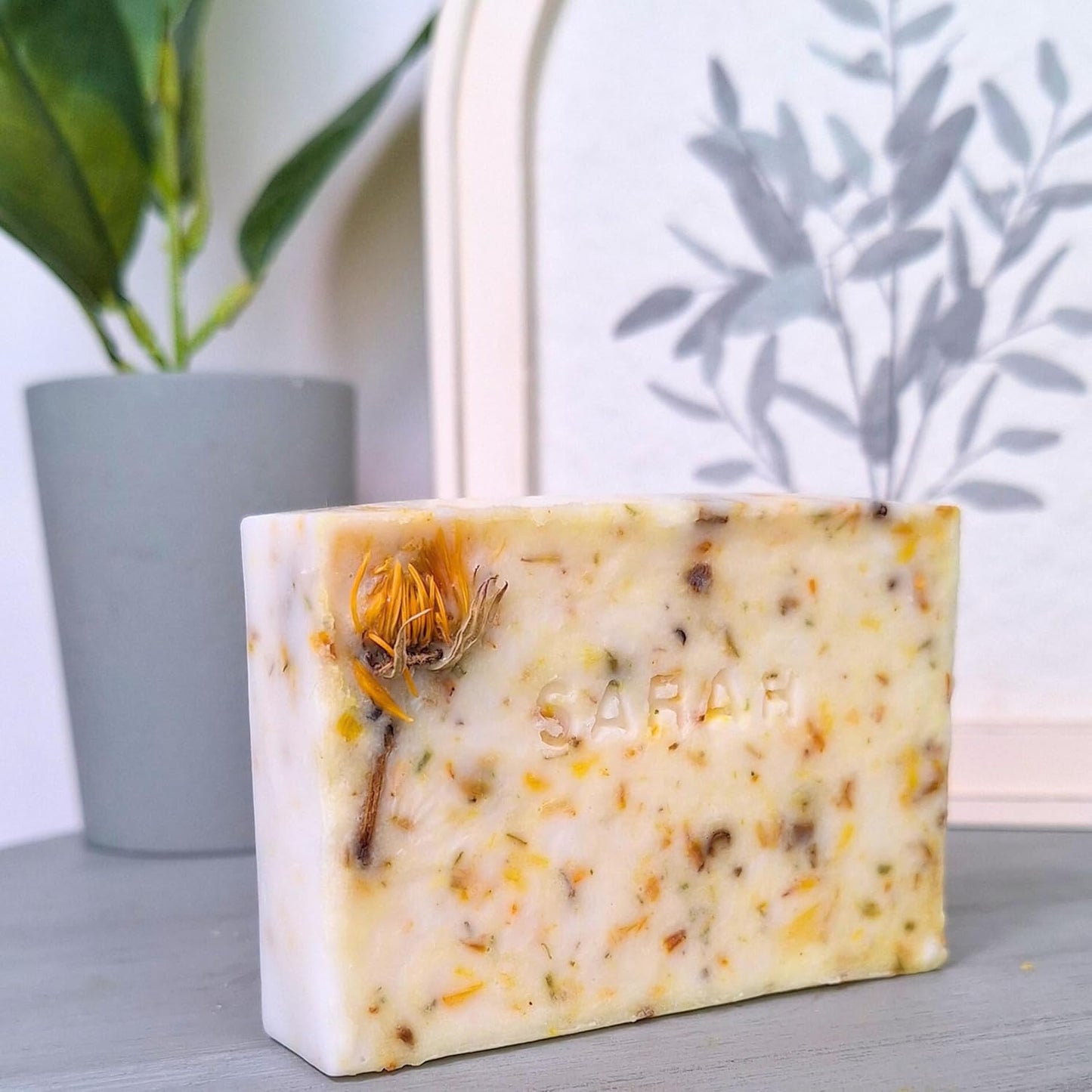 Handmade Natural Soap Bars Set – Organic Body and Face Wash, Bath & Shower Gift Favors for Women, Men and Baby – Assorted Handcrafted Small Soap Bars, Turmeric and Calendula