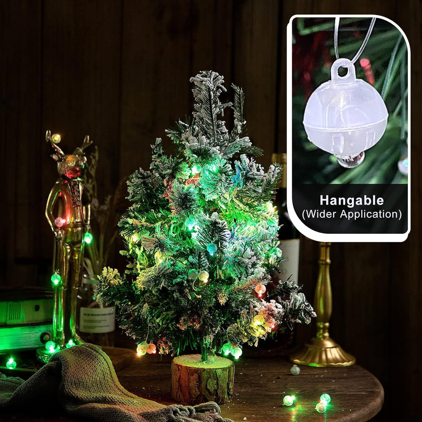 100PCs Mini Led Lights, Led Balloons Light up Balloons for Party Decorations Neon Party Lights for Paper Lantern Easter Eggs Birthday Wedding Halloween Christmas Decoration - Blinking Red