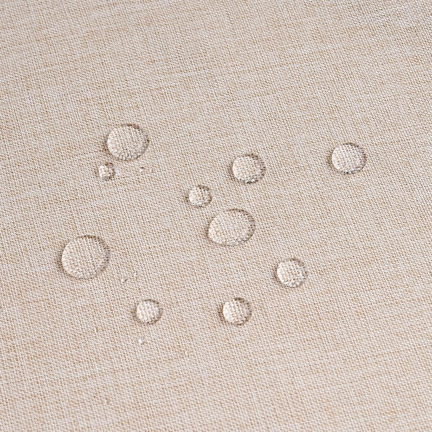 NLMUVW Linen Tablecloth Rectangle 6ft, Rustic Textured Table Cloth Water Resistant Farmhouse Table Cover for Kitchen Dining Party Coffee, 54x78 Inch