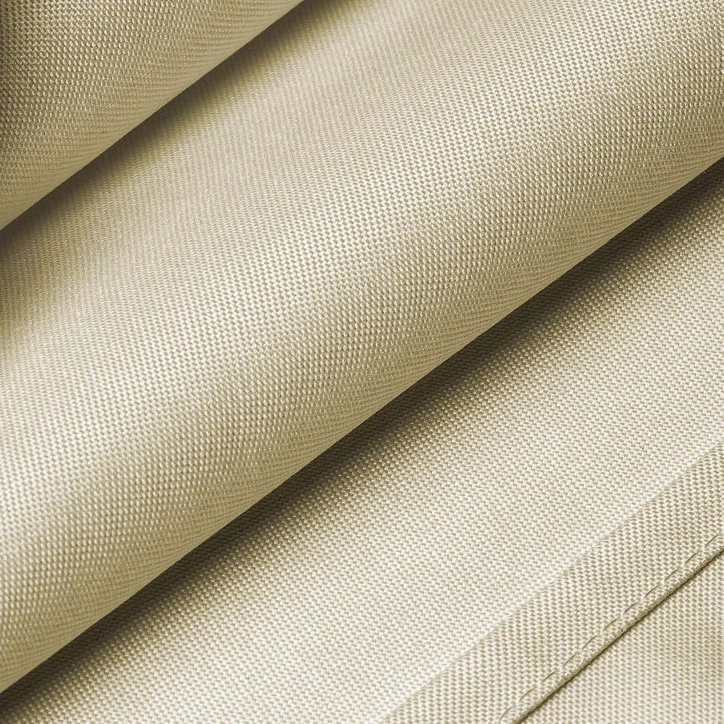 Lann's Linens - 10 Premium 90" Round Tablecloths for Wedding/Banquet/Restaurant - Polyester Fabric Table Cloths - Beige