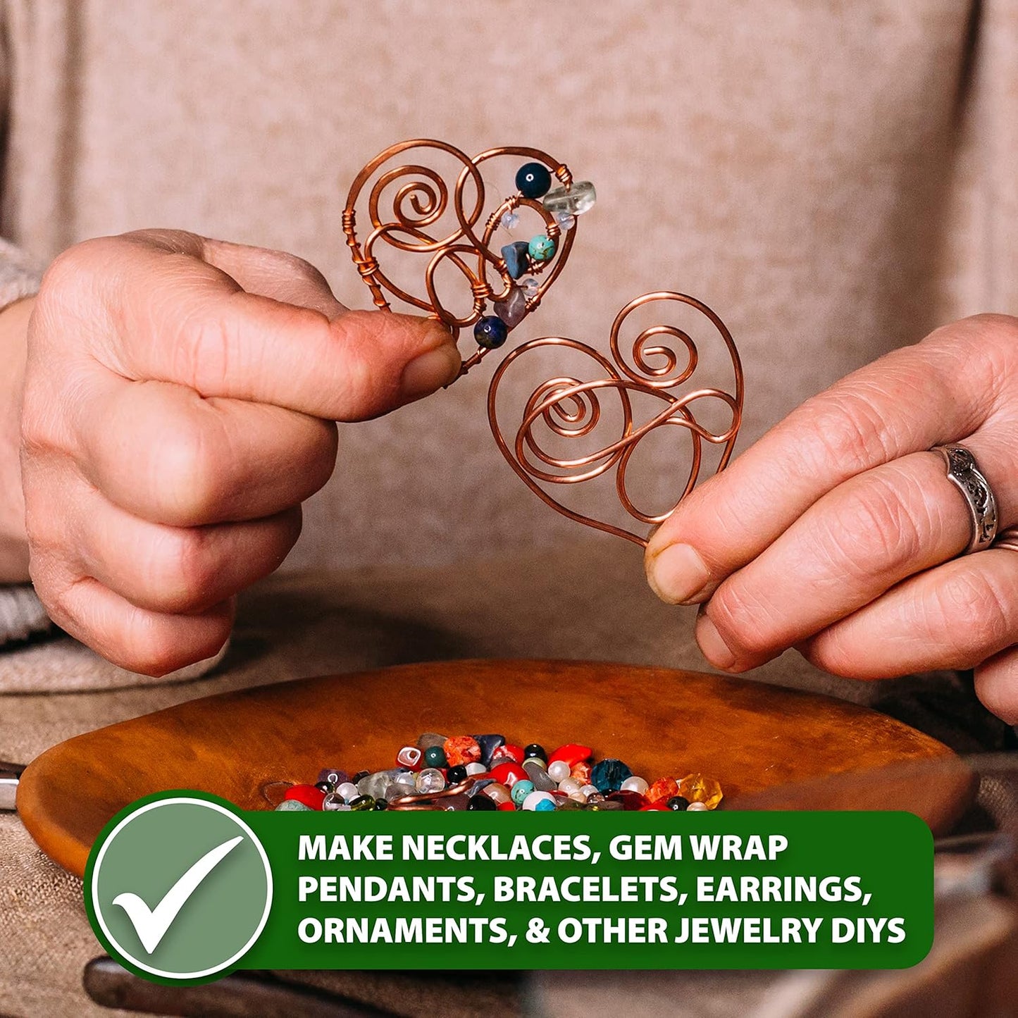 Mandala Crafts 18 Gauge Anodized Aluminum Craft Wire for Jewelry Making - 100 FT Colored Flexible Violet Wire - Bendable for Bonsai Armature Crafting Sculpting