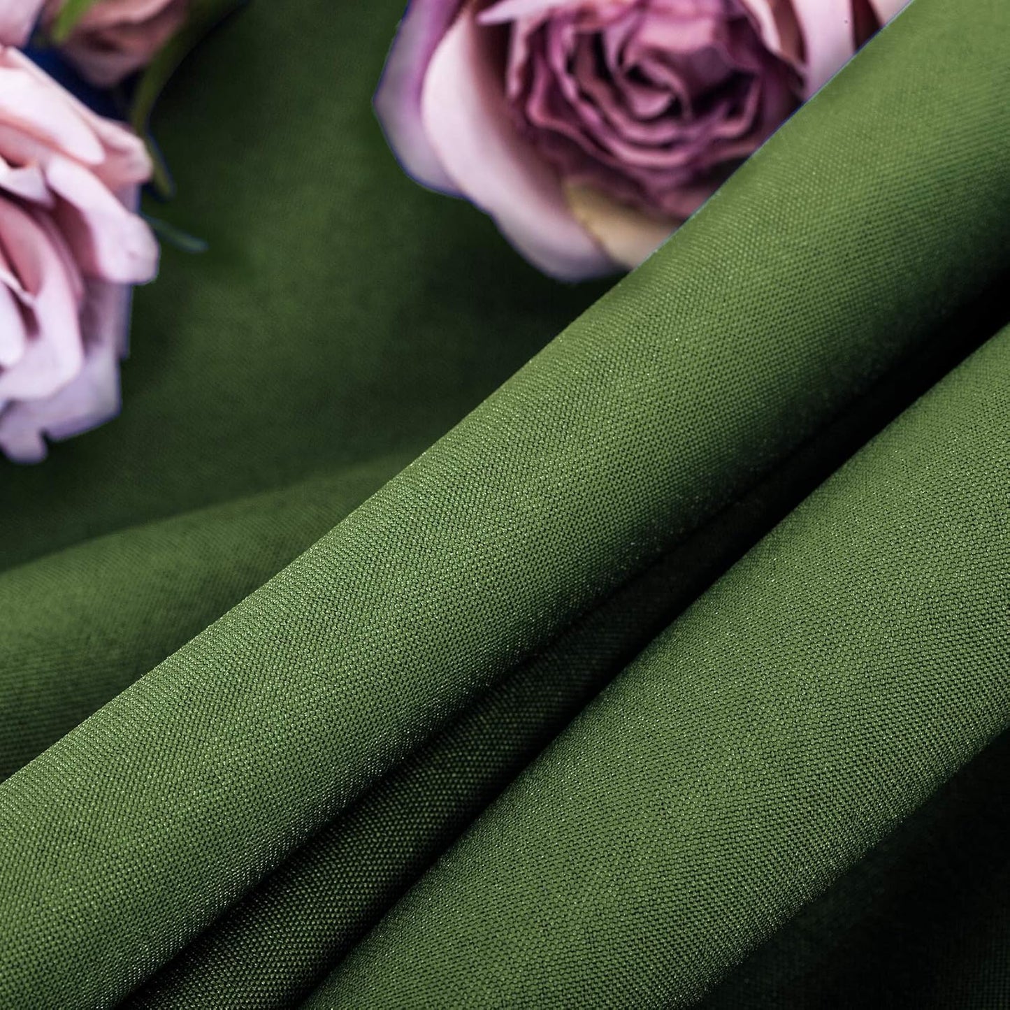 Ascoza 2pack 90x132 Inch Willow Rectangular Tablecloth 8 Feet Table Cloth in Polyester Fabric for Wedding/Banquet/Restaurant/Parties