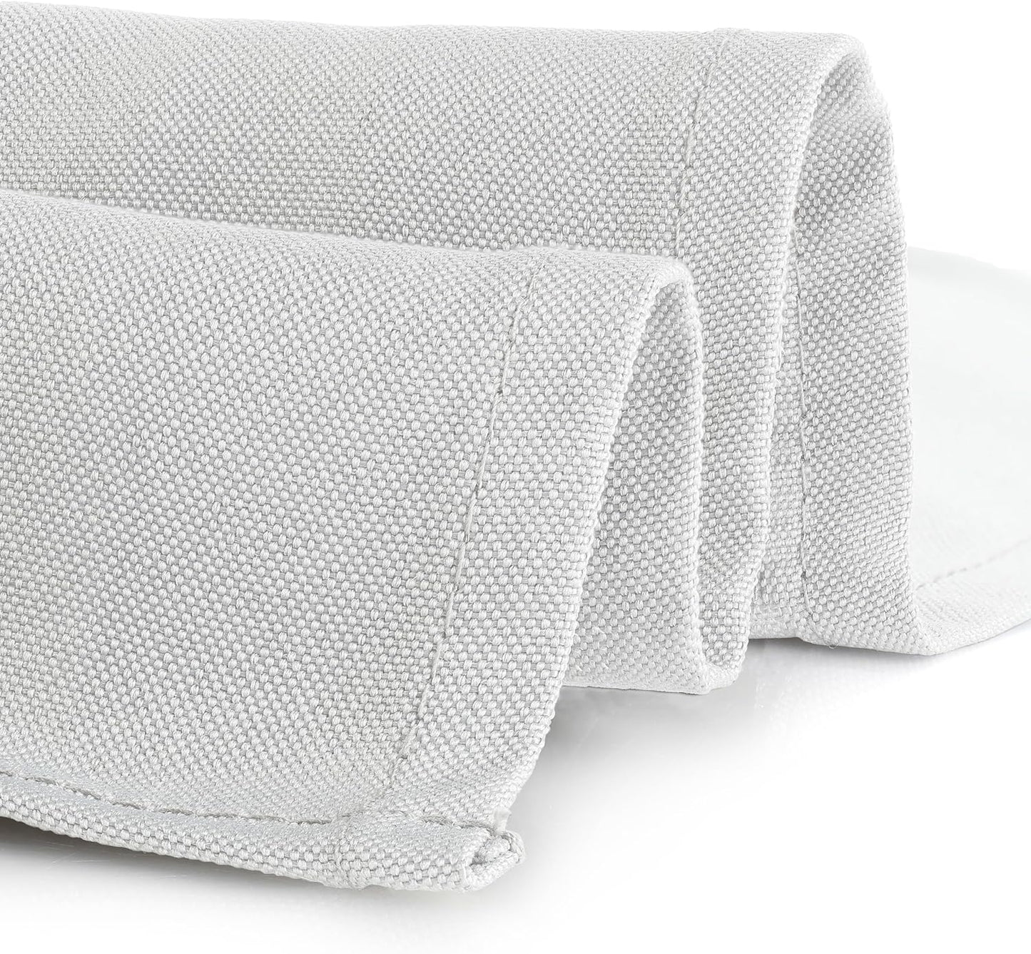 Gee Di Moda Rectangle Tablecloth - 60 x 126 Inch White Table Cloth for 8 Foot Rectangle Table - Heavy Duty Washable Fabric - for 8 Ft Buffet Table, Holiday Party, Dinner, Wedding & Baby Shower