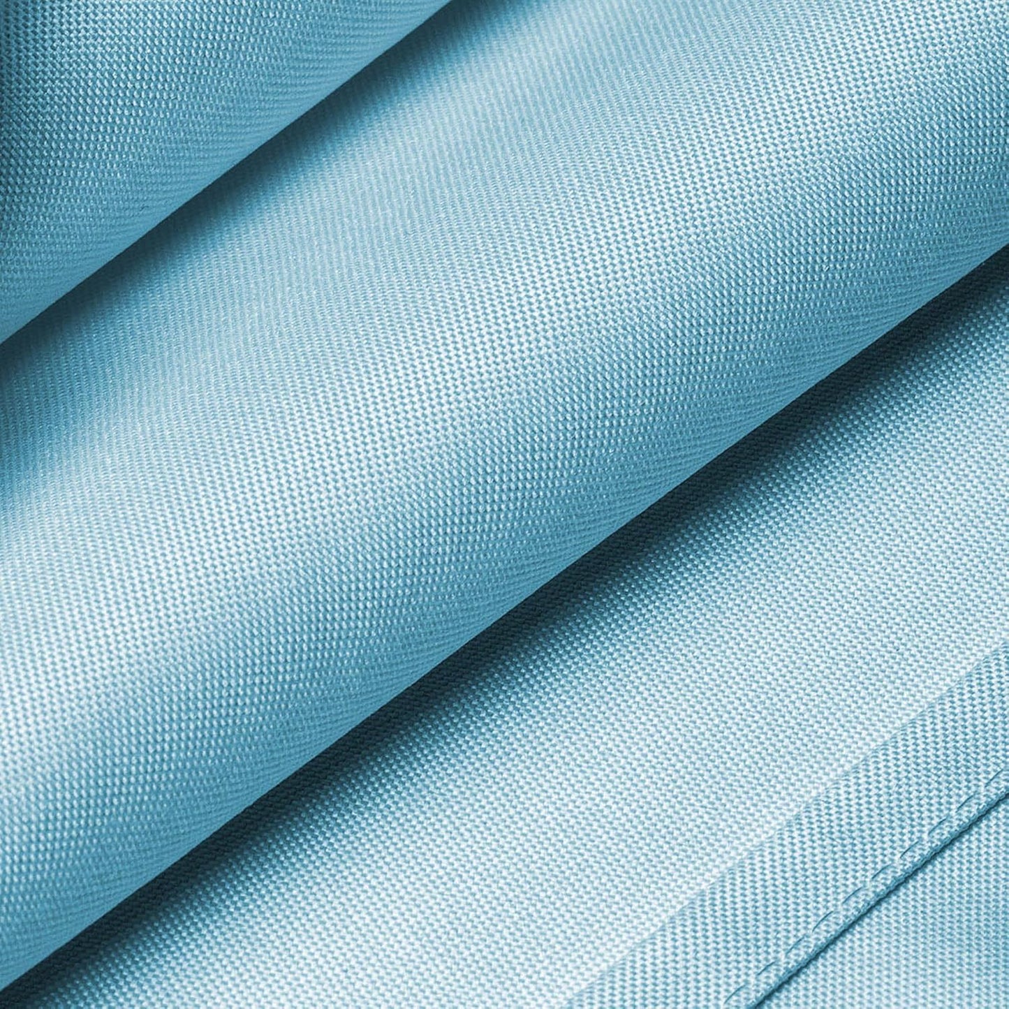 Lann's Linens - 10 Premium 70" Round Tablecloths for Wedding/Banquet/Restaurant - Polyester Fabric Table Cloths - Baby Blue