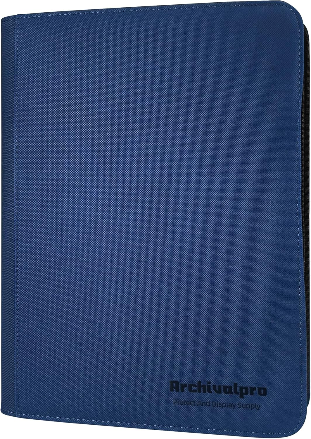 9 Pockets Premium Card Binder 360 Cards Trading Card Binders Zip Card Storage Display Album(9 Pocket 360 Card Slot,Blue)