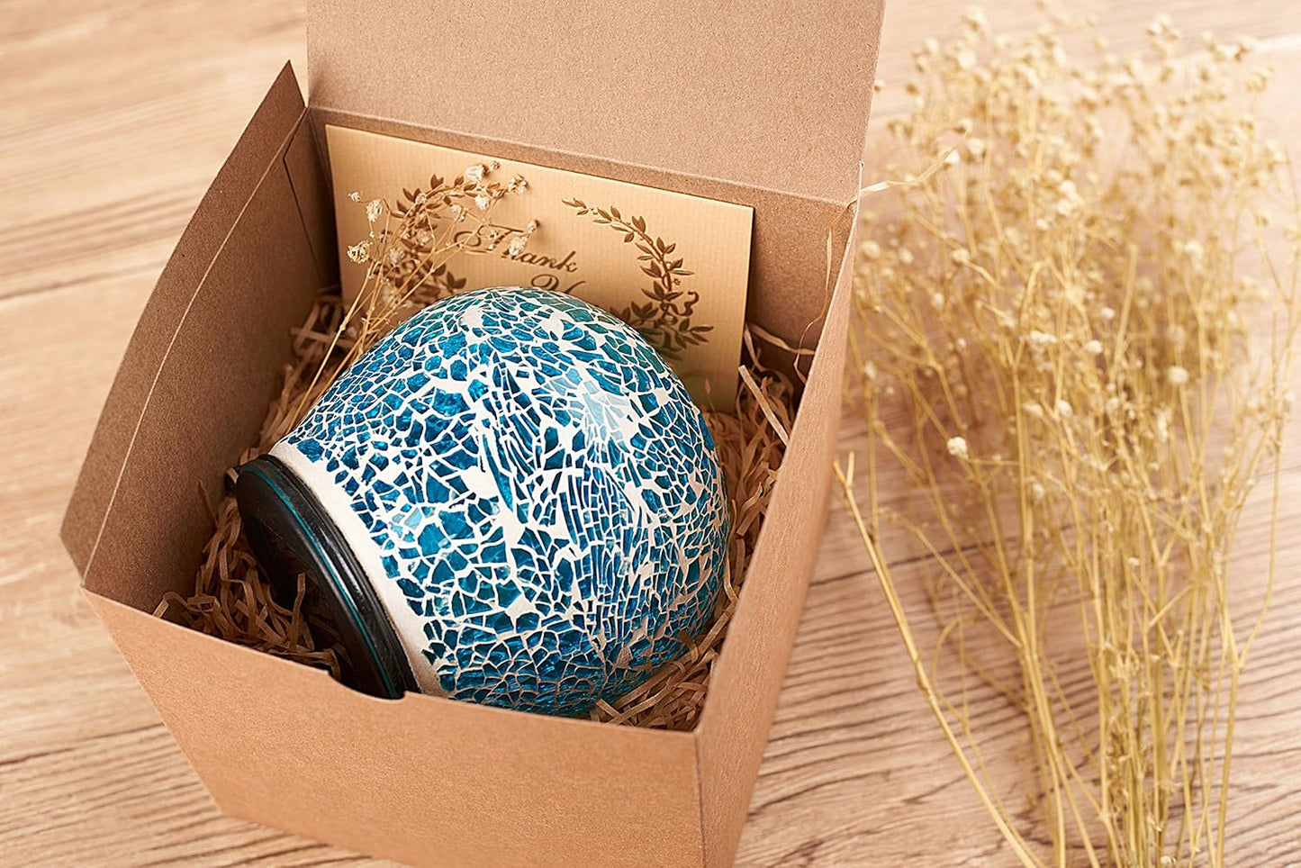 MESHA 6x6x6 Gift Boxes with Lids, Brown Kraft Gift Boxes 50PC for Christmas, Cupcake, Bridesmaid & Groomsmen Proposal, Birthday, Party Favor, Wedding Favor