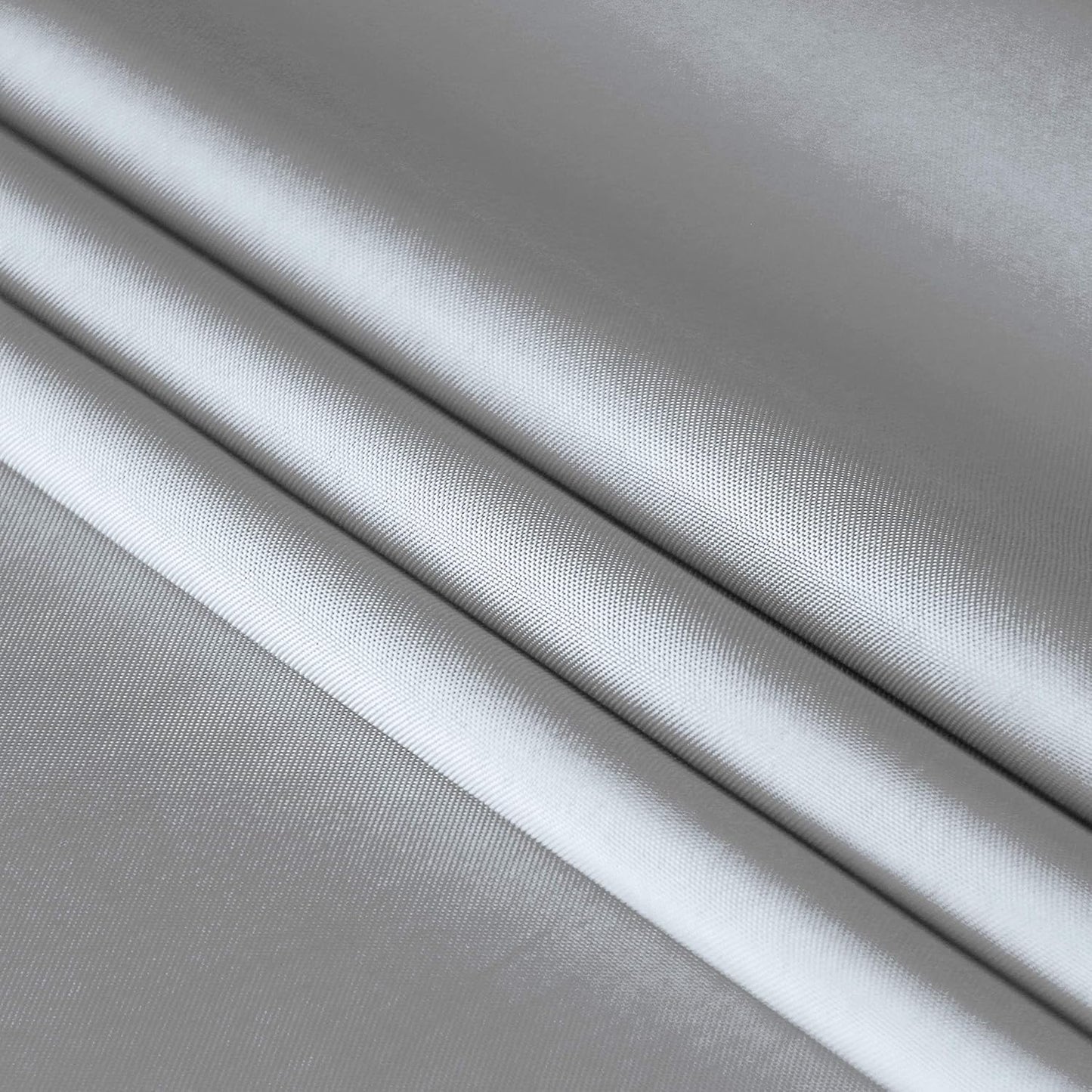 Hiasan Silver Grey Tablecloth for Rectangle Tables - Waterproof and Spillproof Washable Fabric Table Cloth for Dining Room Kitchen Party, 60 x 102 Inch