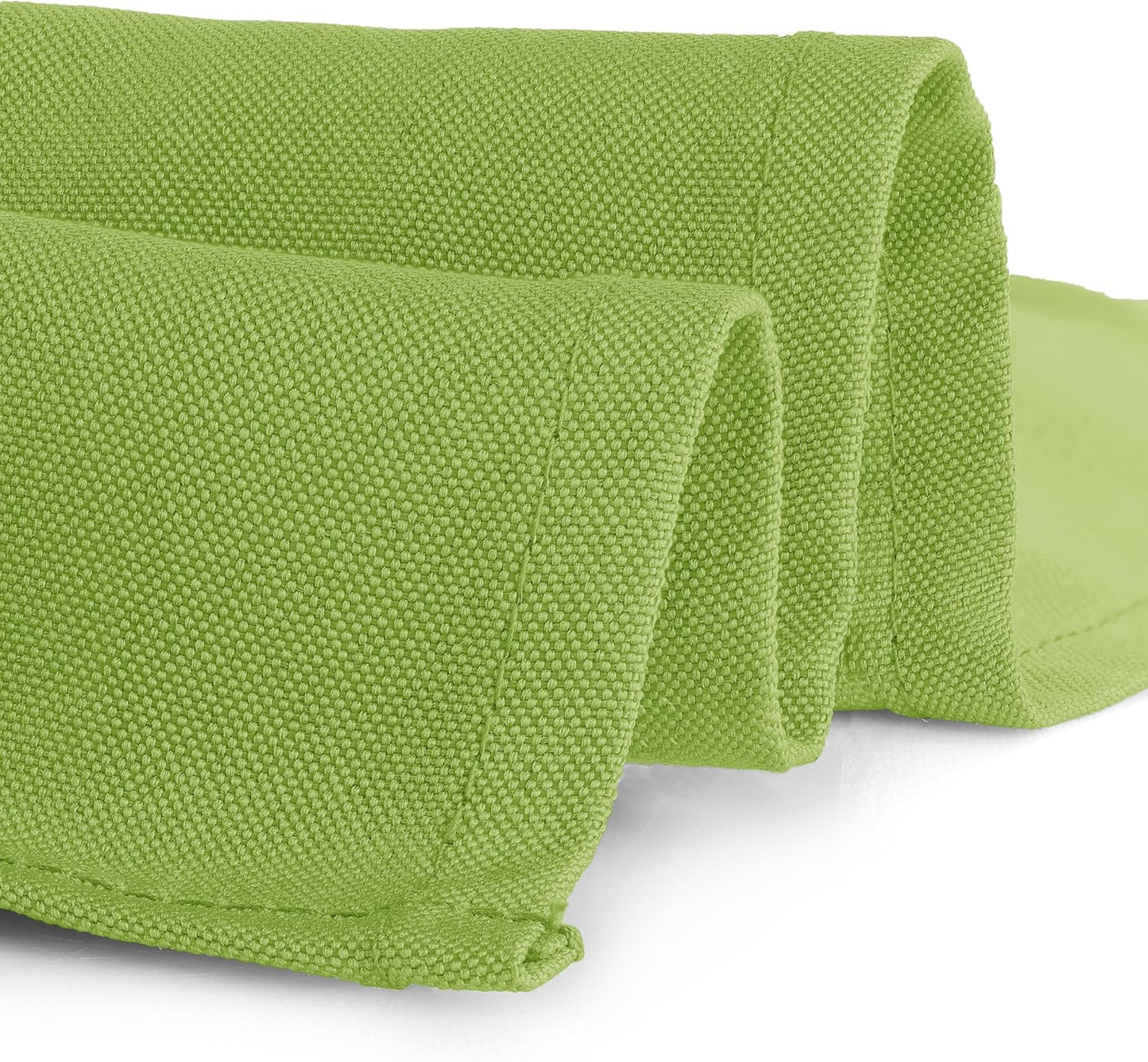 Gee Di Moda Square Tablecloth - 70 x 70 Inch Apple Green Table Cloth for Medium Square or Round Tables - Heavy Duty Washable Fabric - for Buffet Table, Holiday Party, Dinner, Wedding & Baby Shower