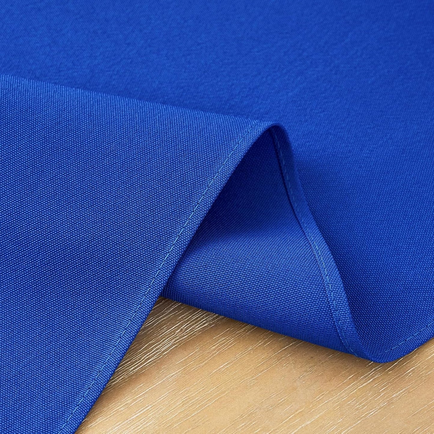 2 Pack Blue Table Runner 12 x 60 Inch Solid Color Farmhouse Runners Coffee Table Dresser for Daily Party Home Decoration