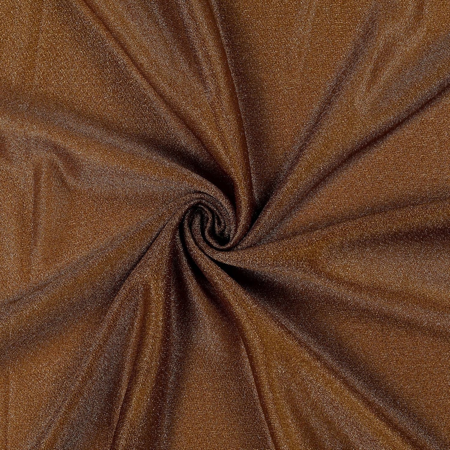 VDS Pack of 2 Panel (30 Inch X 100 Feet) Wedding Arch Draping Fabric Sheer Chiffon Fabric Drapery for Wedding Ceremony Reception Swag Backdrop Canopy Chuppah ARBO Altars Decoration (Mocha)